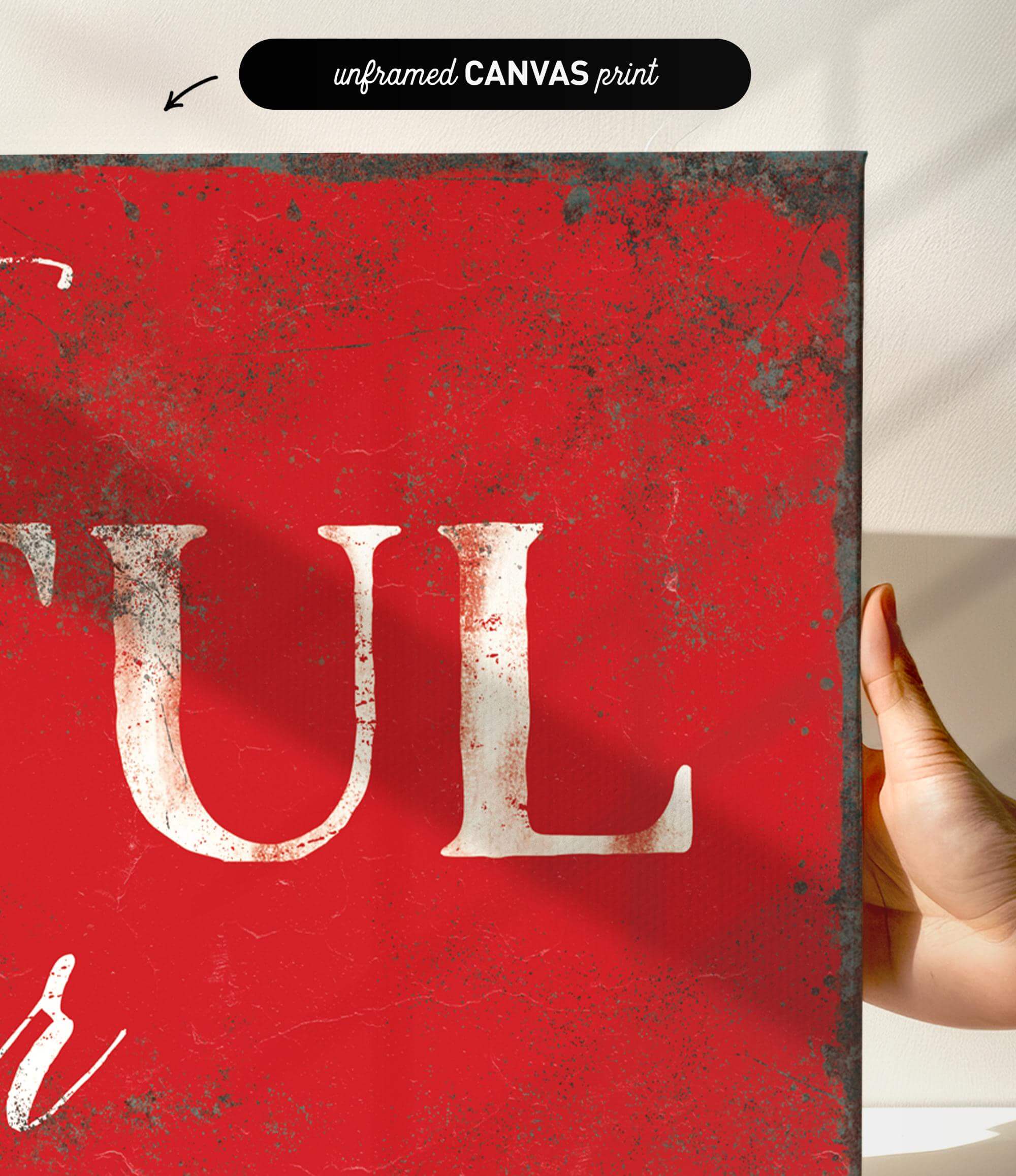 a person holding up a sign that says tull