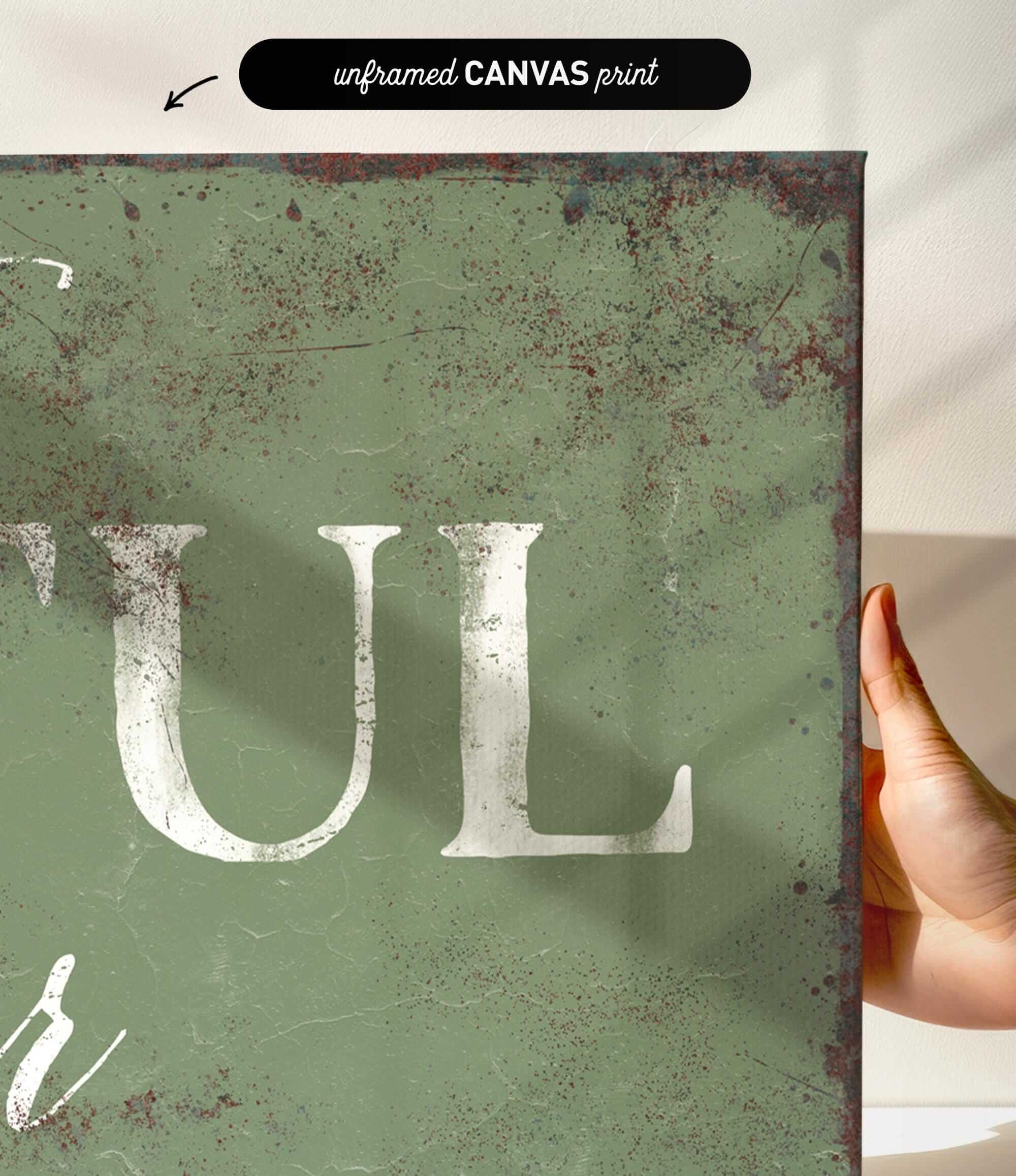 a person holding up a sign that says tull