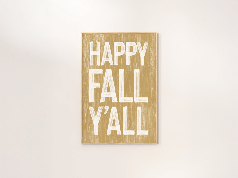 Happy Fall Y'all