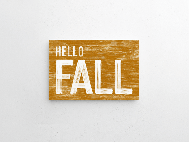 Hello Fall