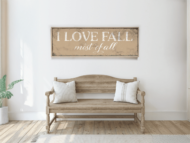 I Love Fall Most of All