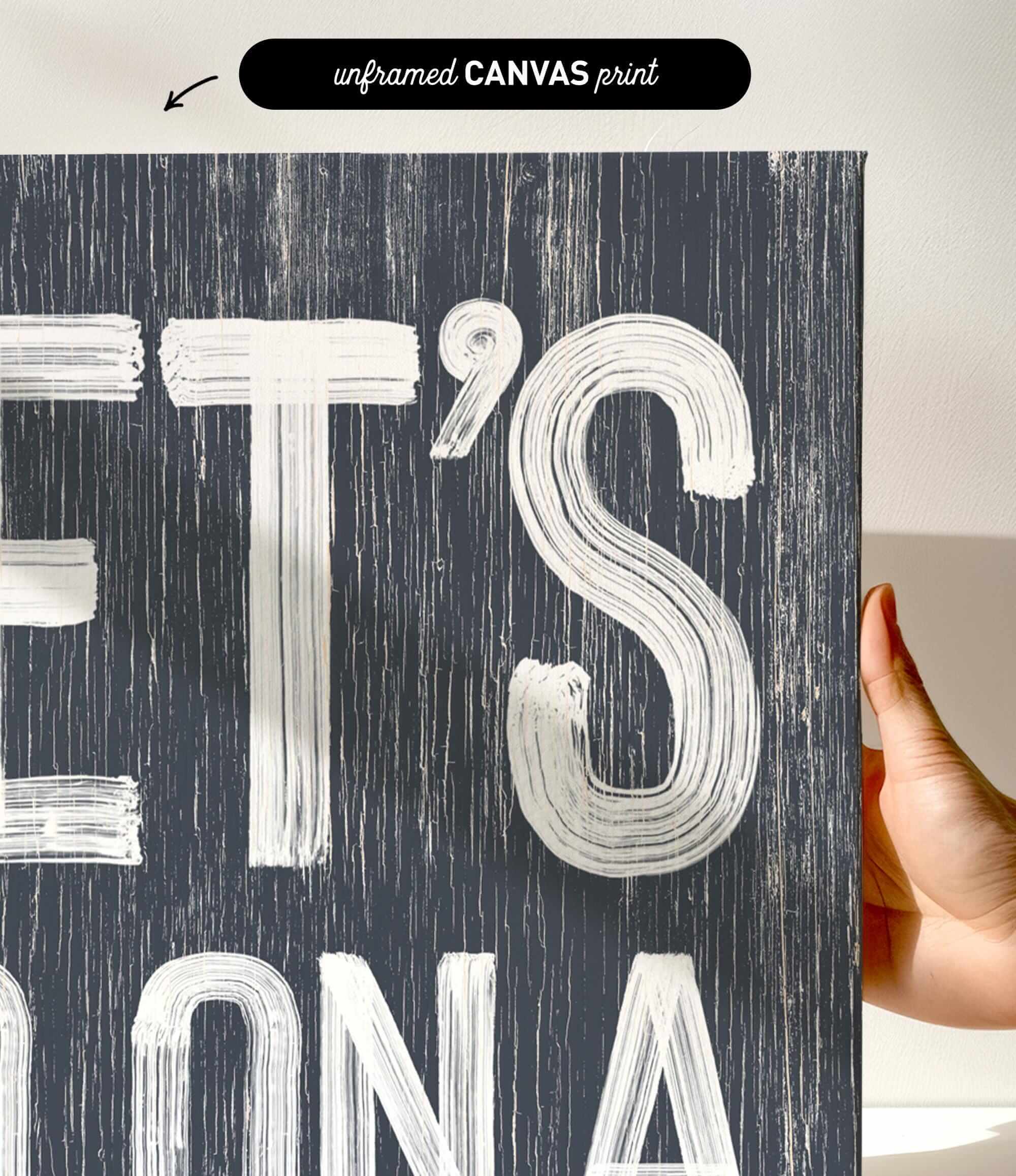 a person holding up a sign that says it&#39;s bona