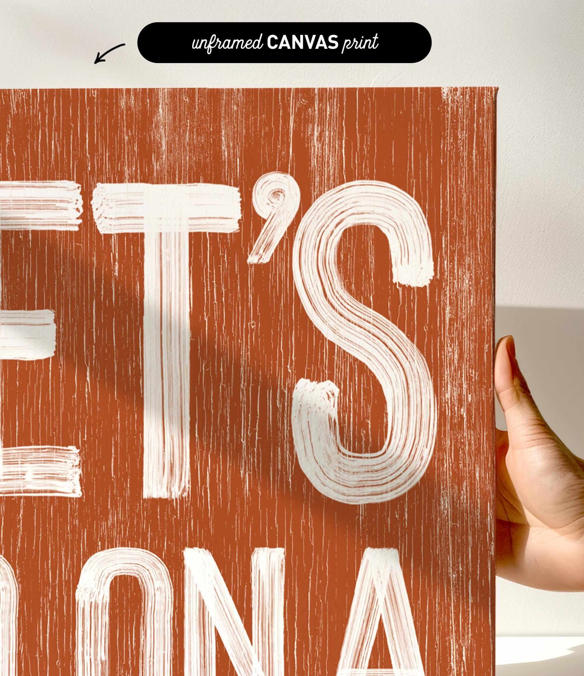 a person holding up a sign that says it&#39;s bona