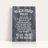 Beach House Rules