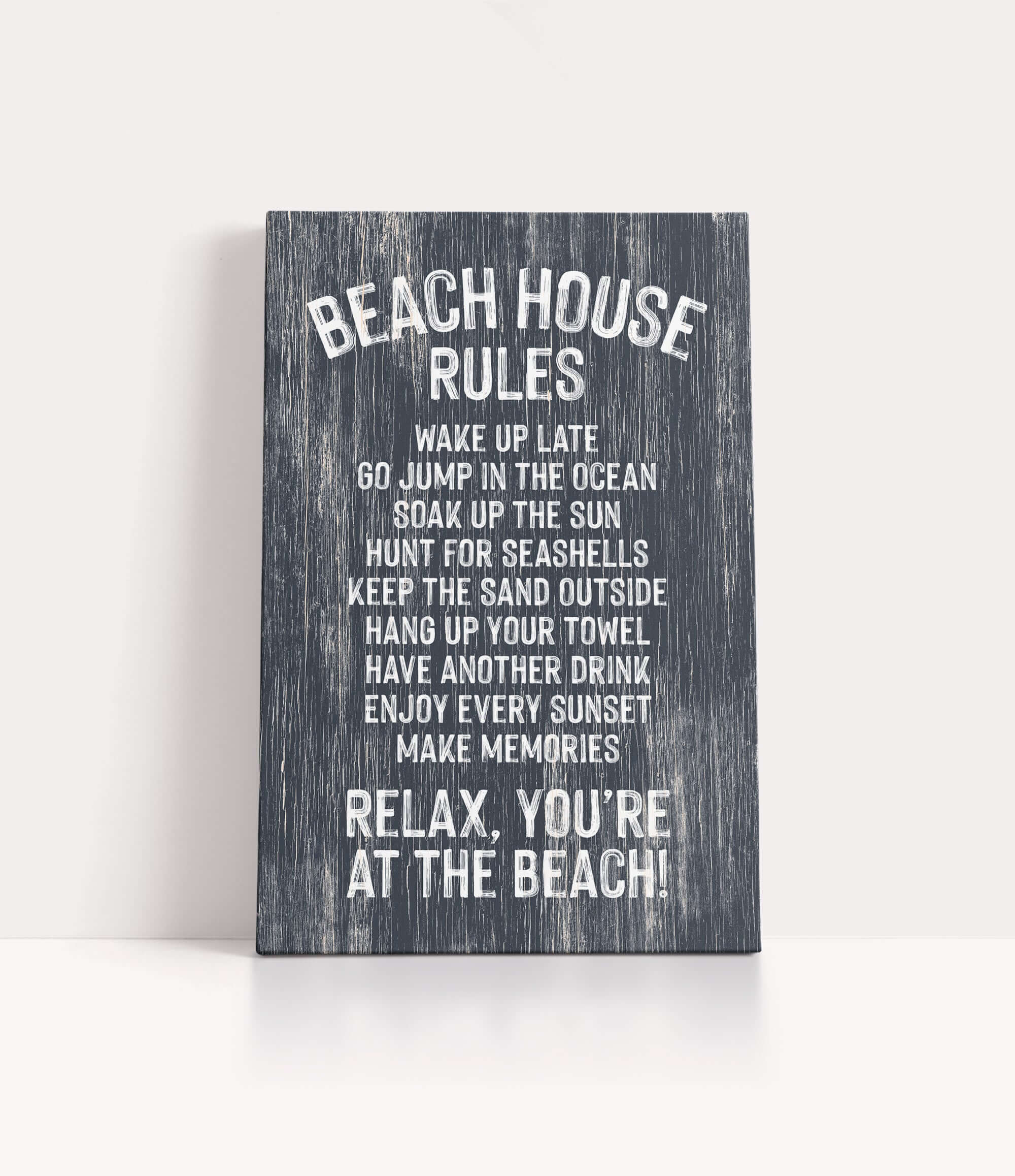 Beach House Rules