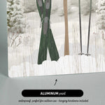a picture of a pair of skis in the snow