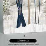 a picture of a pair of skis in the snow