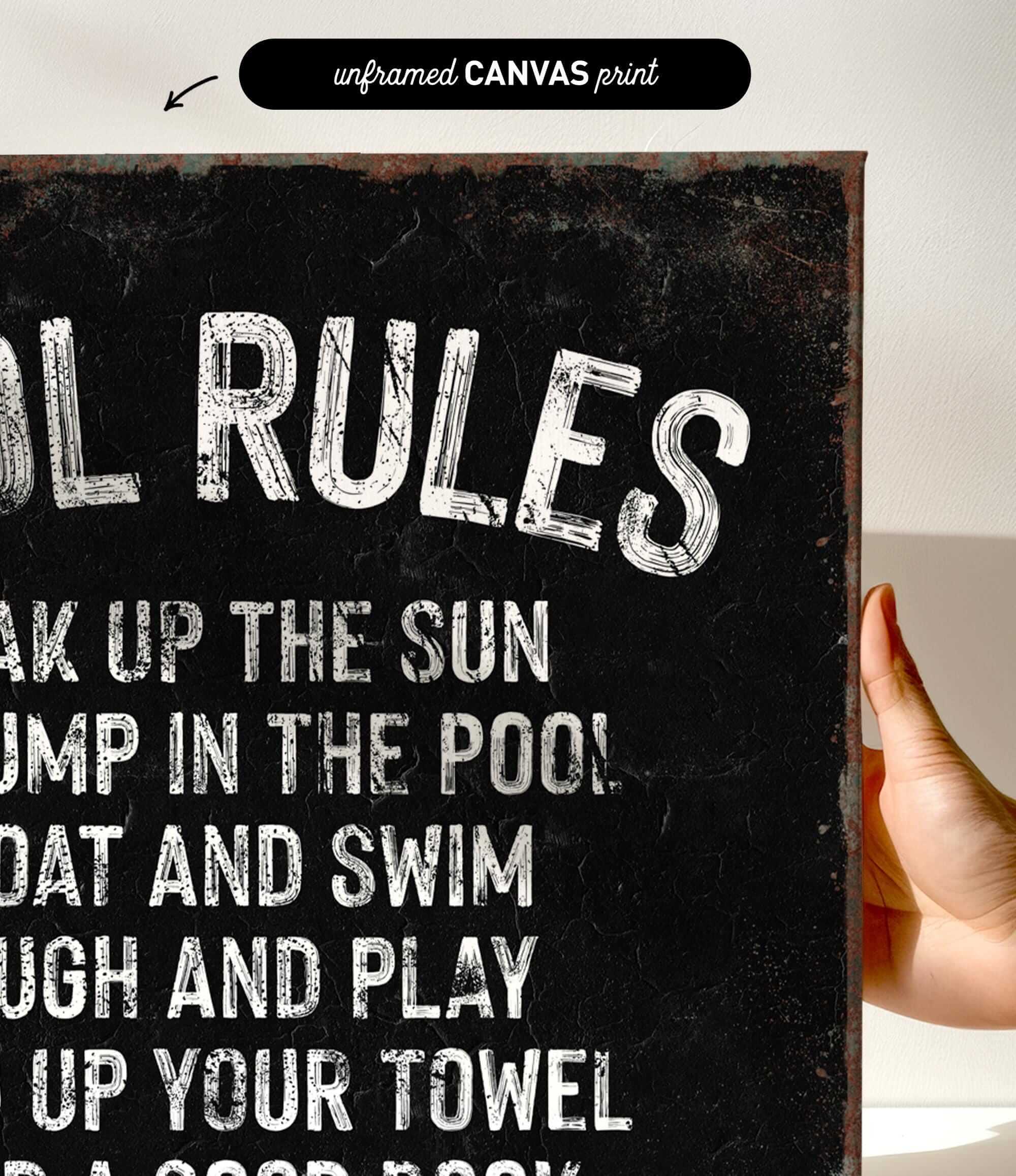a hand holding a sign that says oil rules