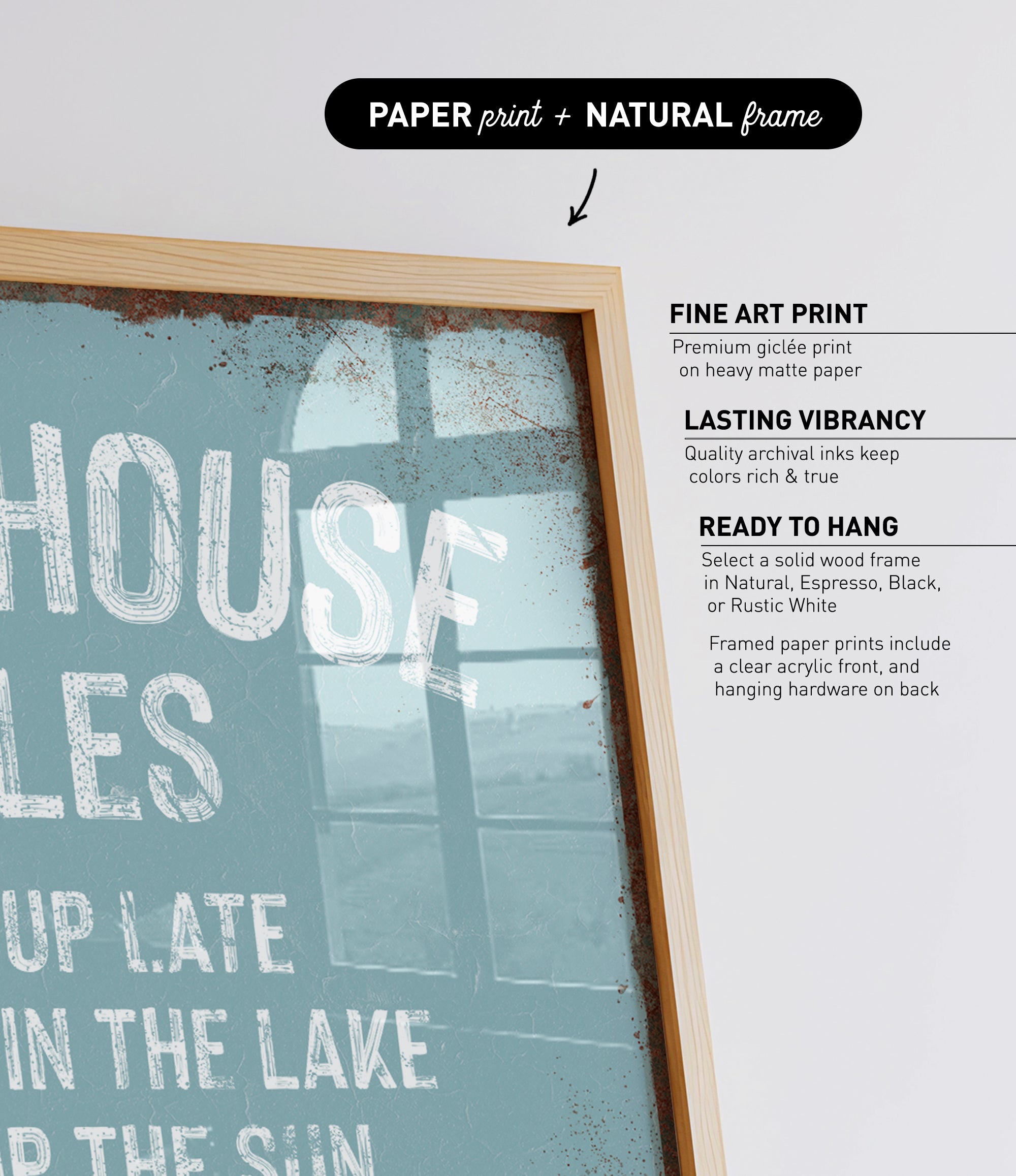 The image is a collage of various images, including a large text-based image and a close-up of a window. The collage is framed in a natural frame, and the text within the image is not described in detail.