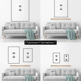 sizing picture for vintage lake decor signs