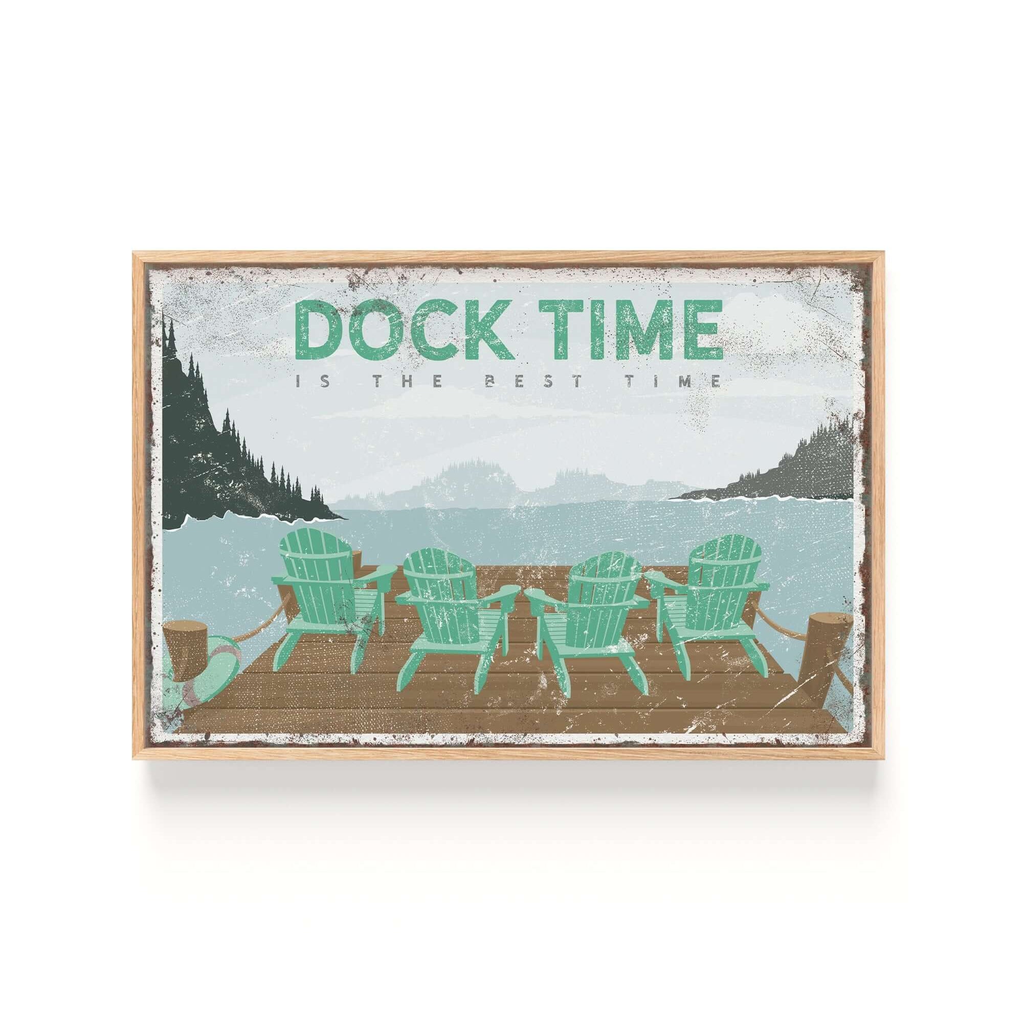 a picture of some chairs on a dock