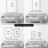 sizing picture for vintage lake decor signs
