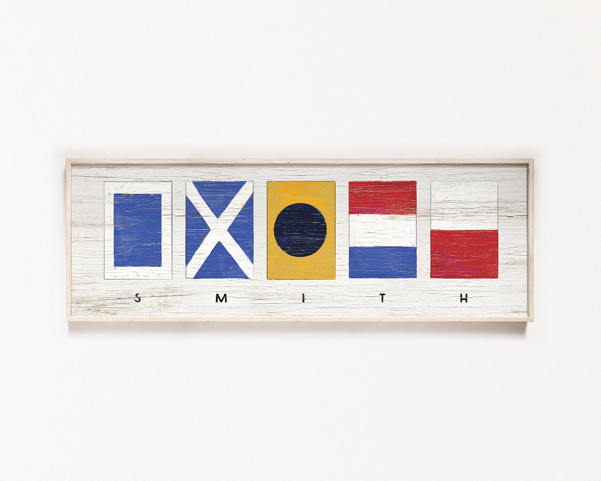 a picture of a picture of a flag on a wall