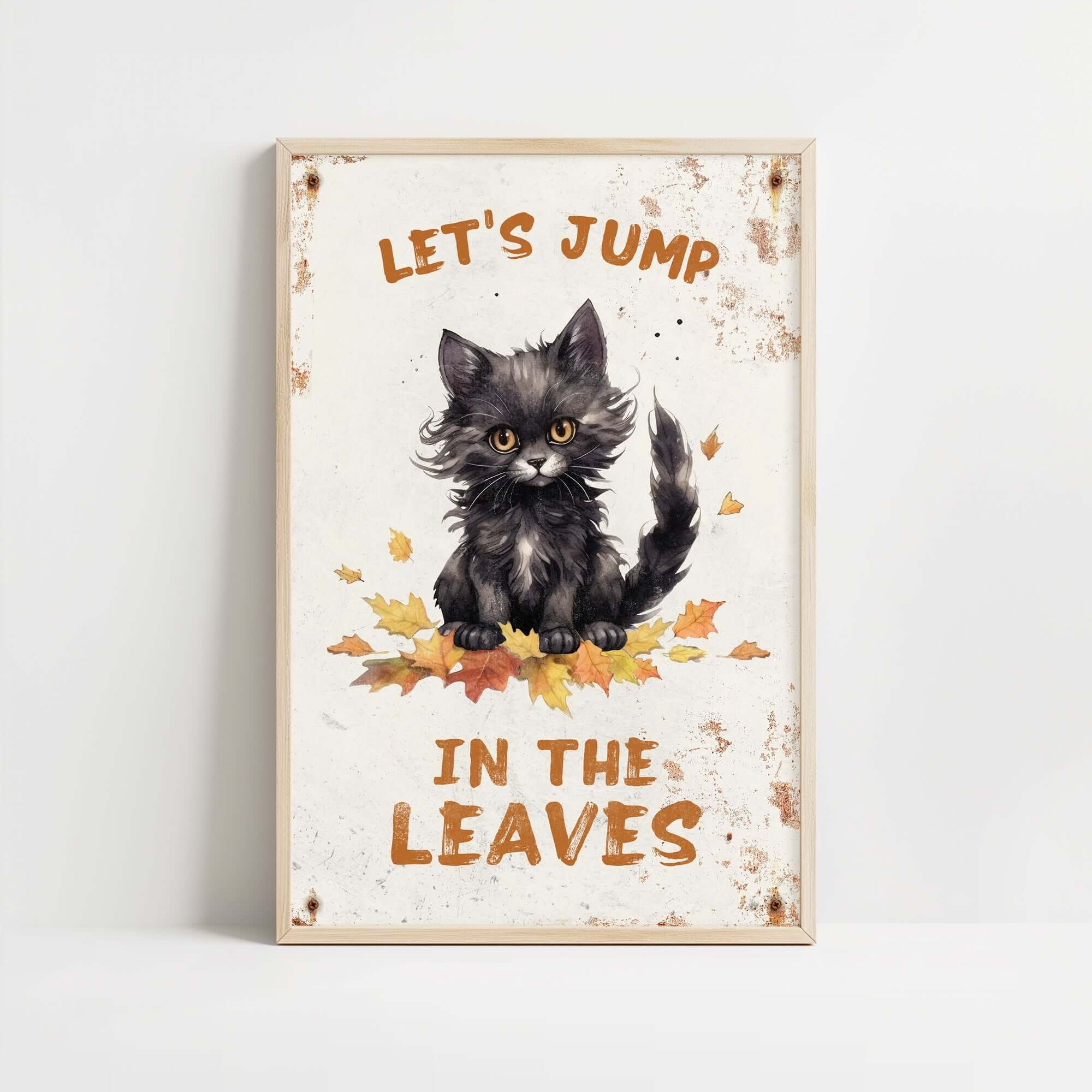 a picture of a black cat on a white background