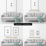sizing picture for vintage lake decor signs