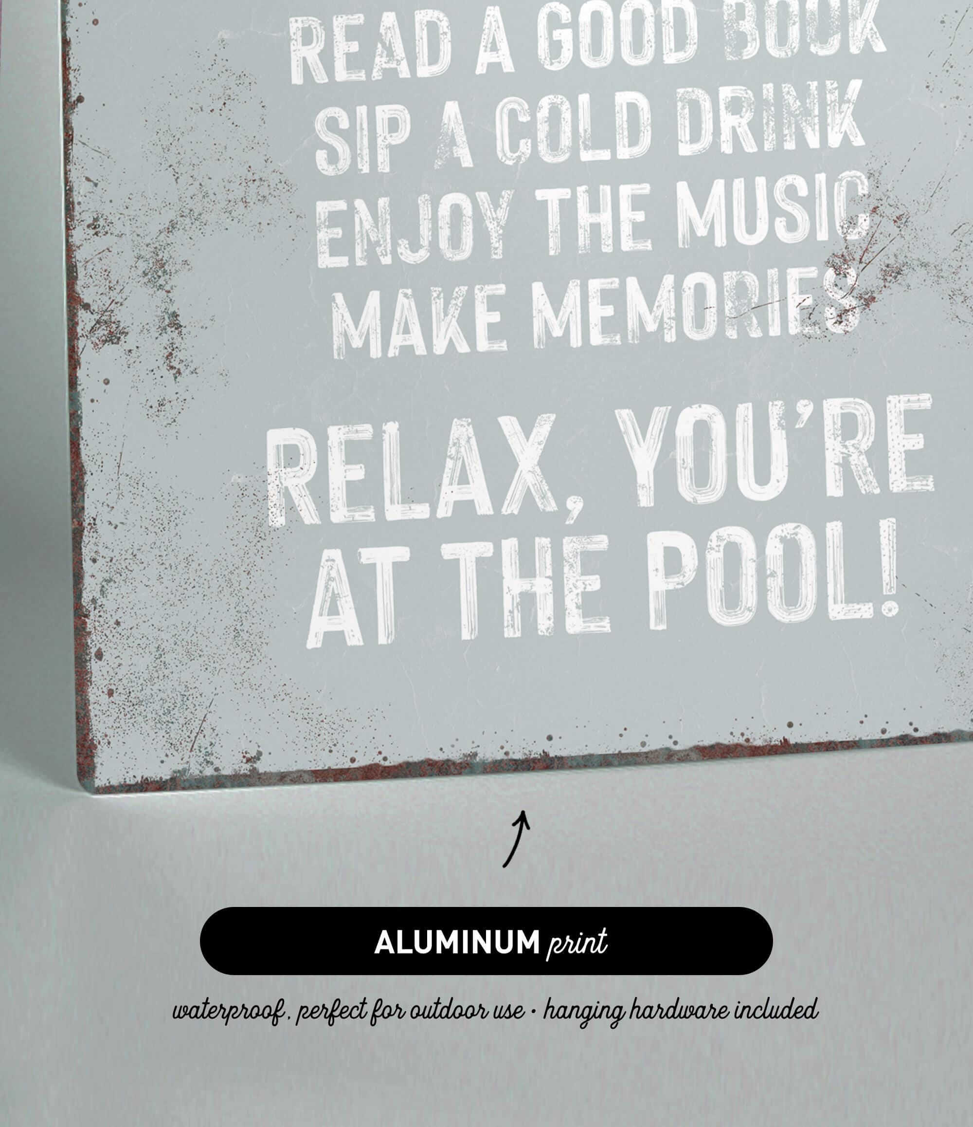 a sign that is on the side of a refrigerator