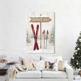 a living room with a couch and a christmas tree