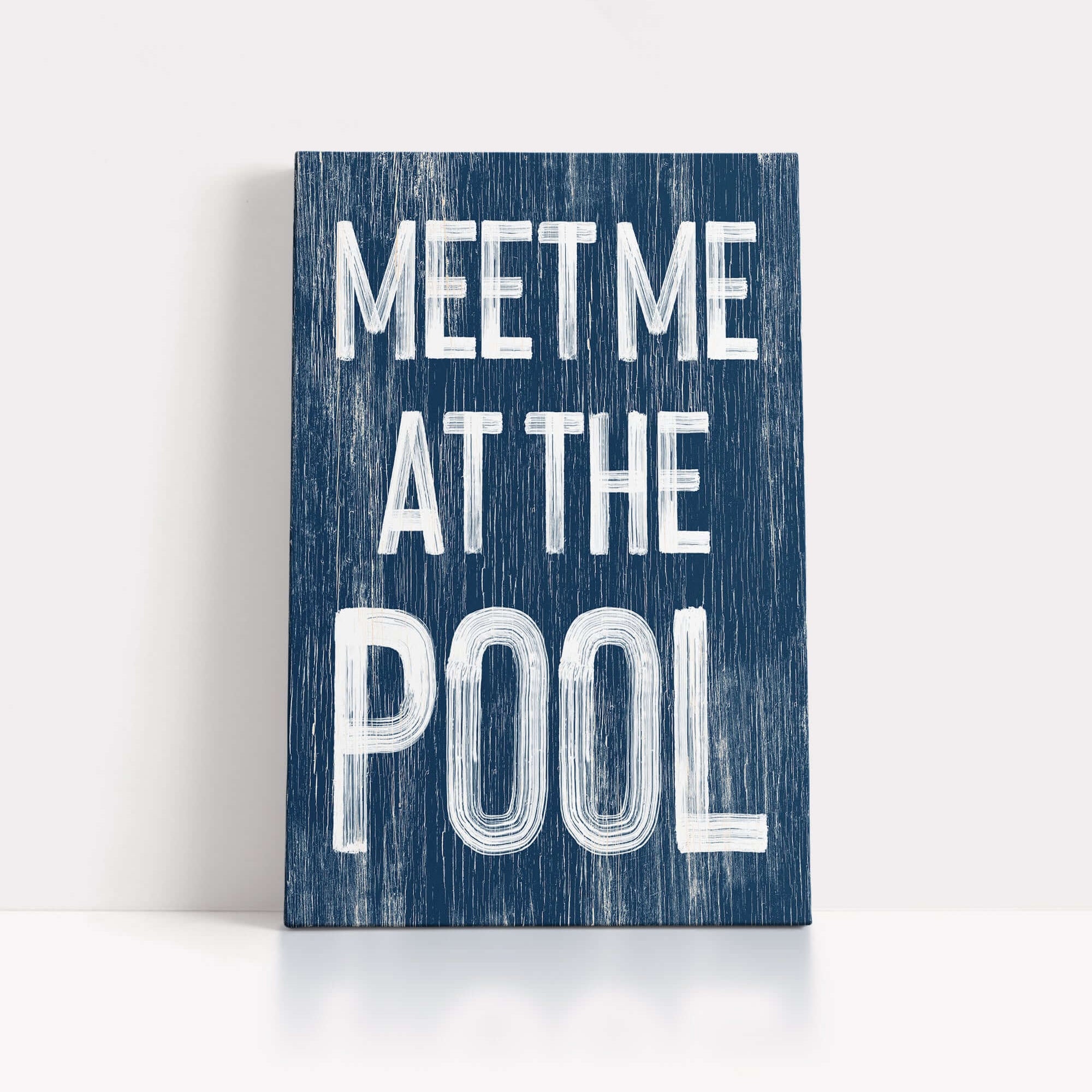 Meet Me at the Pool Sign, Sage