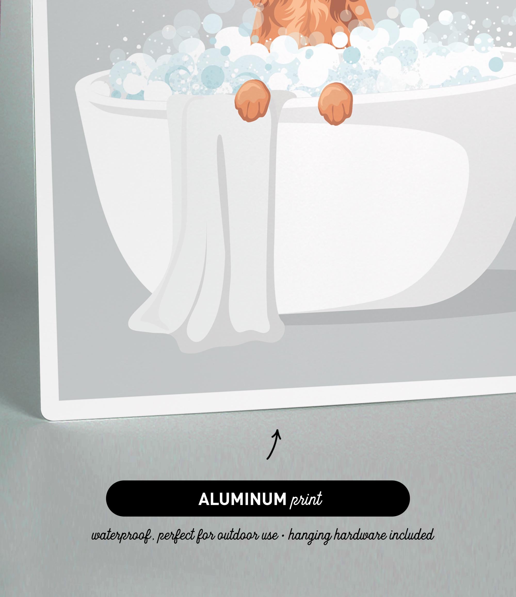 a person relaxing in a bathtub filled with bubbles, with their feet hanging out of the tub.
