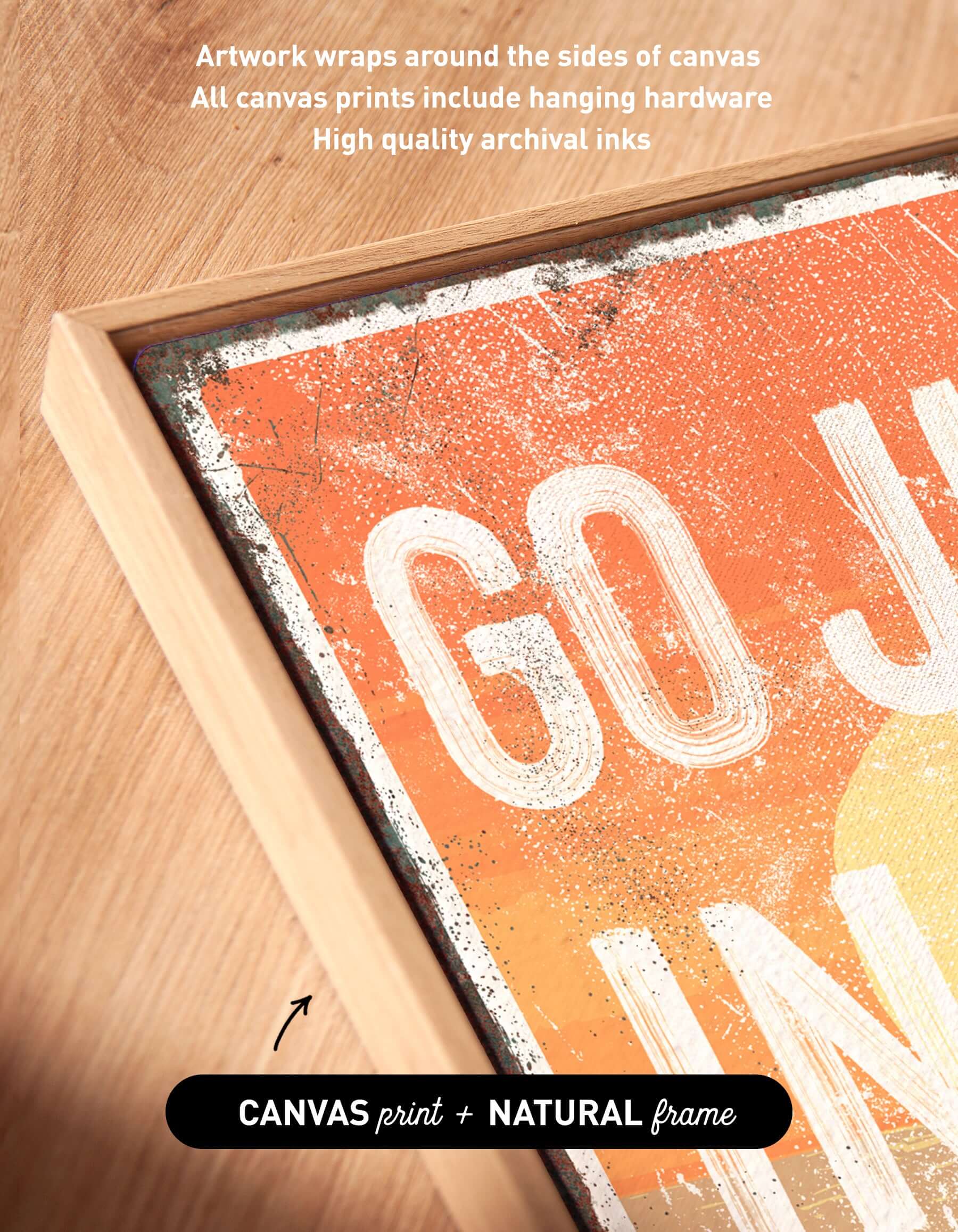 Jump Pool Sign Go Jump In The Pool Sign, Sunset – Modern Farmhouse Signs – Jade Forest ...