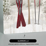 a picture of a pair of skis in the snow