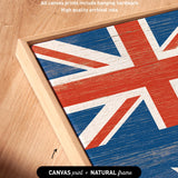 a picture of a wooden frame with a flag painted on it