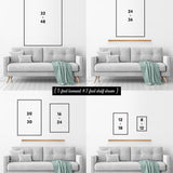 sizing picture for vintage lake decor signs