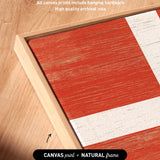 a wooden frame with a flag painted on it