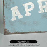 The image is an aluminum print that is waterproof and perfect for outdoor use, as well as hanging hardware.