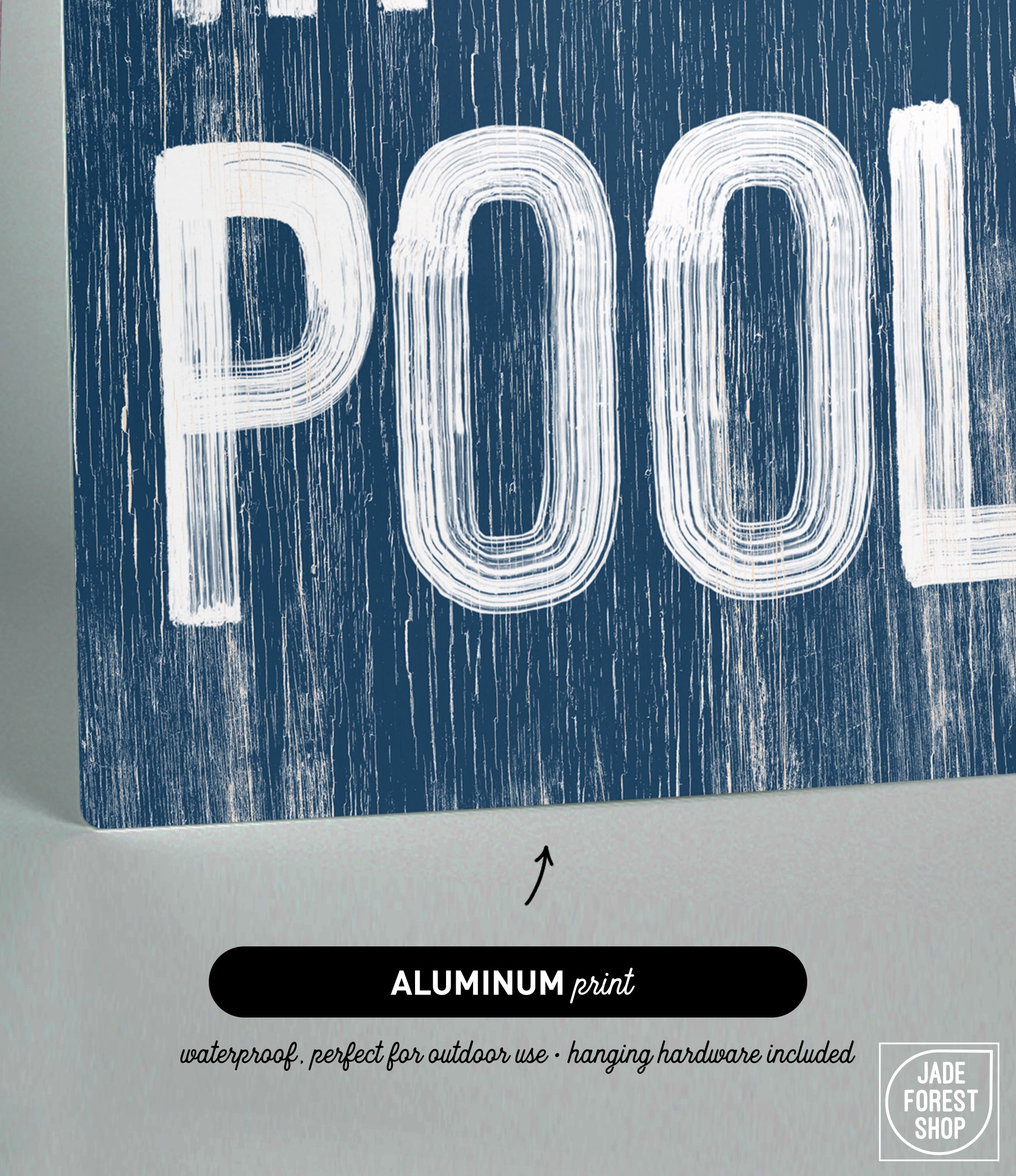 Jump Pool Sign Go Jump In The Pool Sign, Nautical – Modern Farmhouse Signs – Jade ...