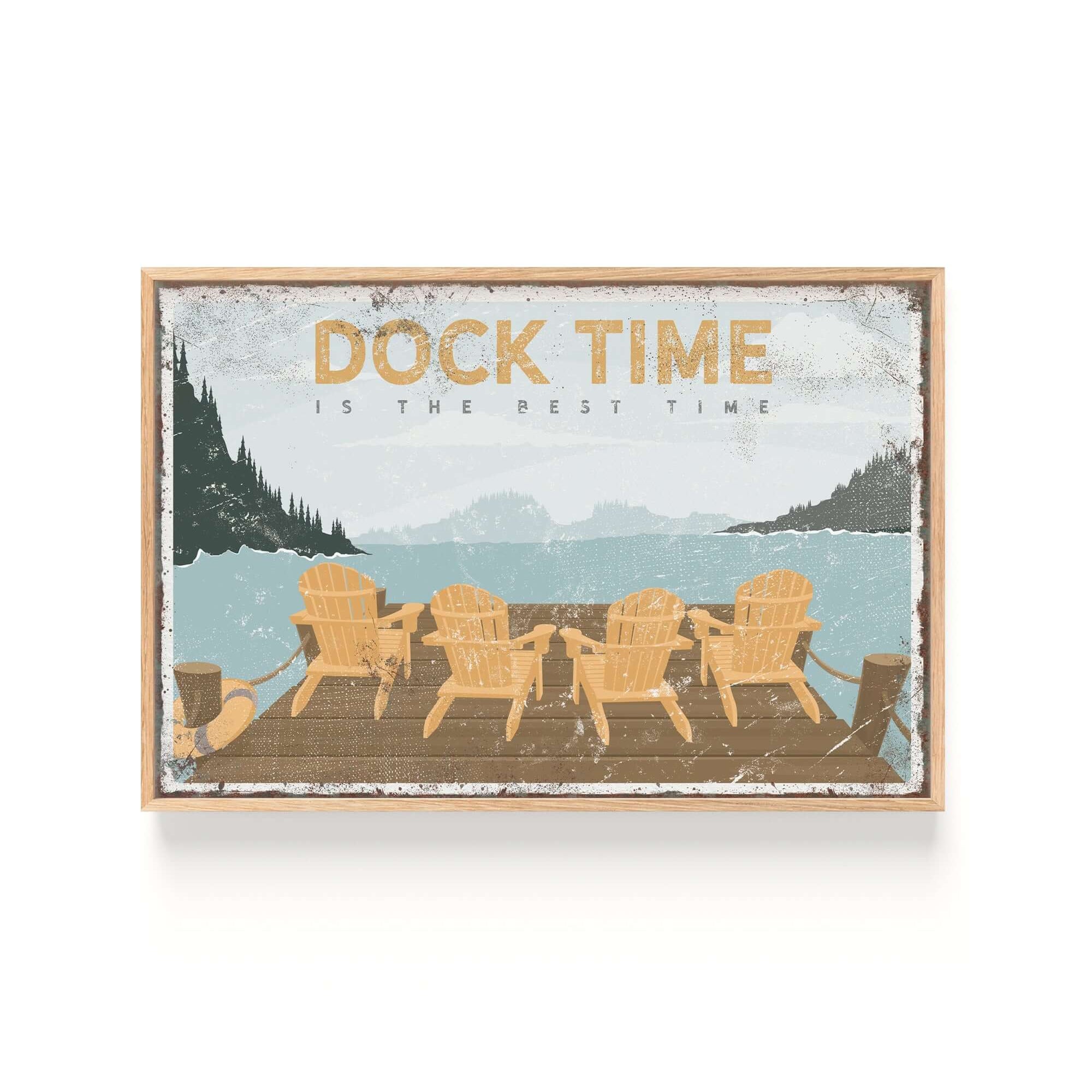 a picture of a group of chairs on a dock