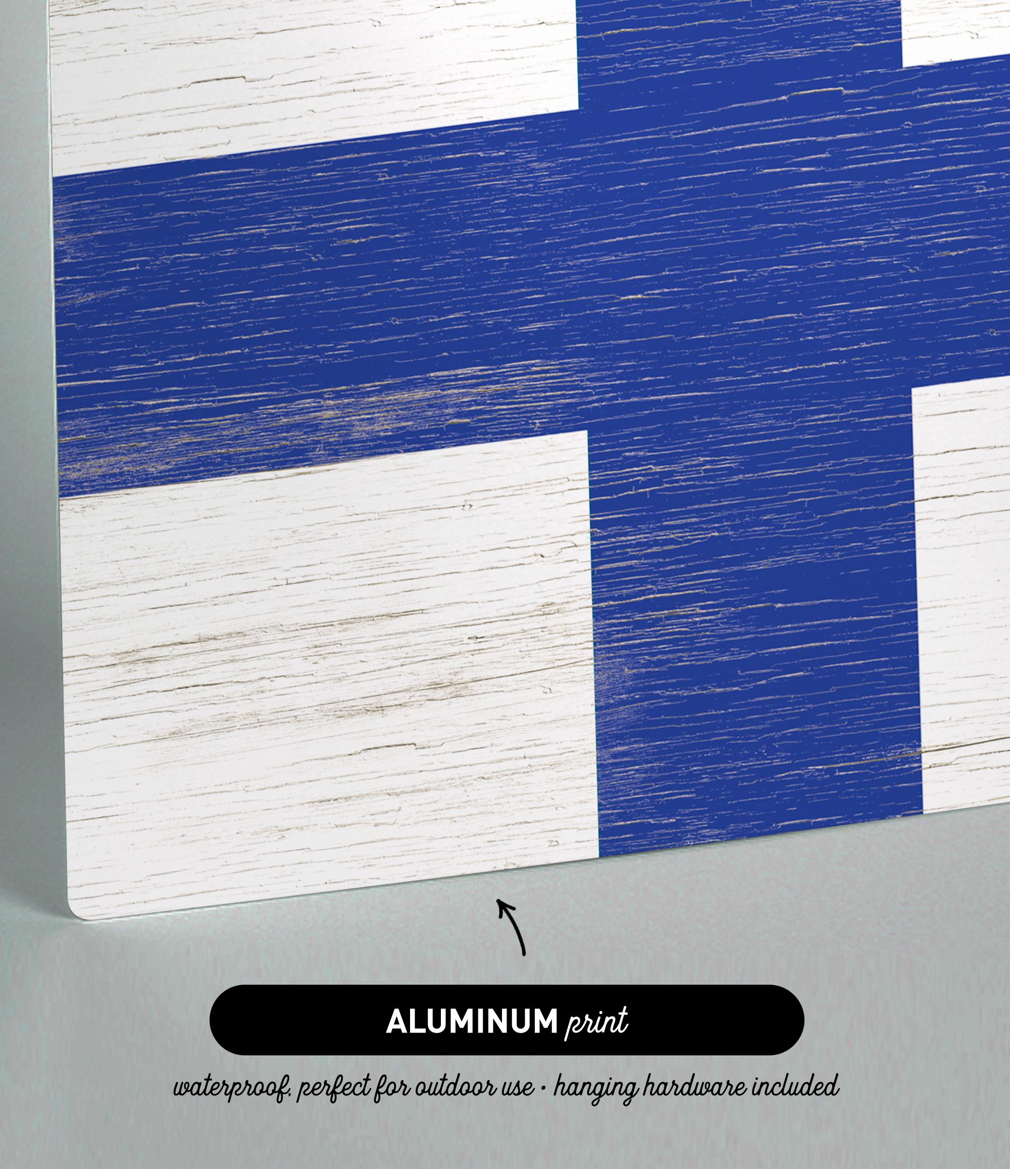 a picture of the flag of the country of finland
