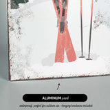 a picture of a pair of skis in the snow