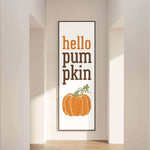 a picture of a pumpkin in a room