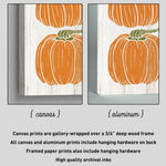 a picture of an orange pumpkin on a white background