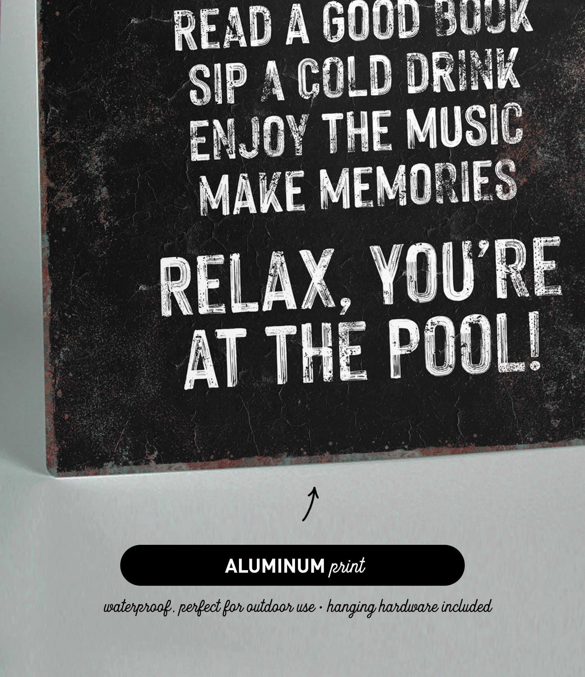 a black and white picture of a sign that says relax you&#39;re at the