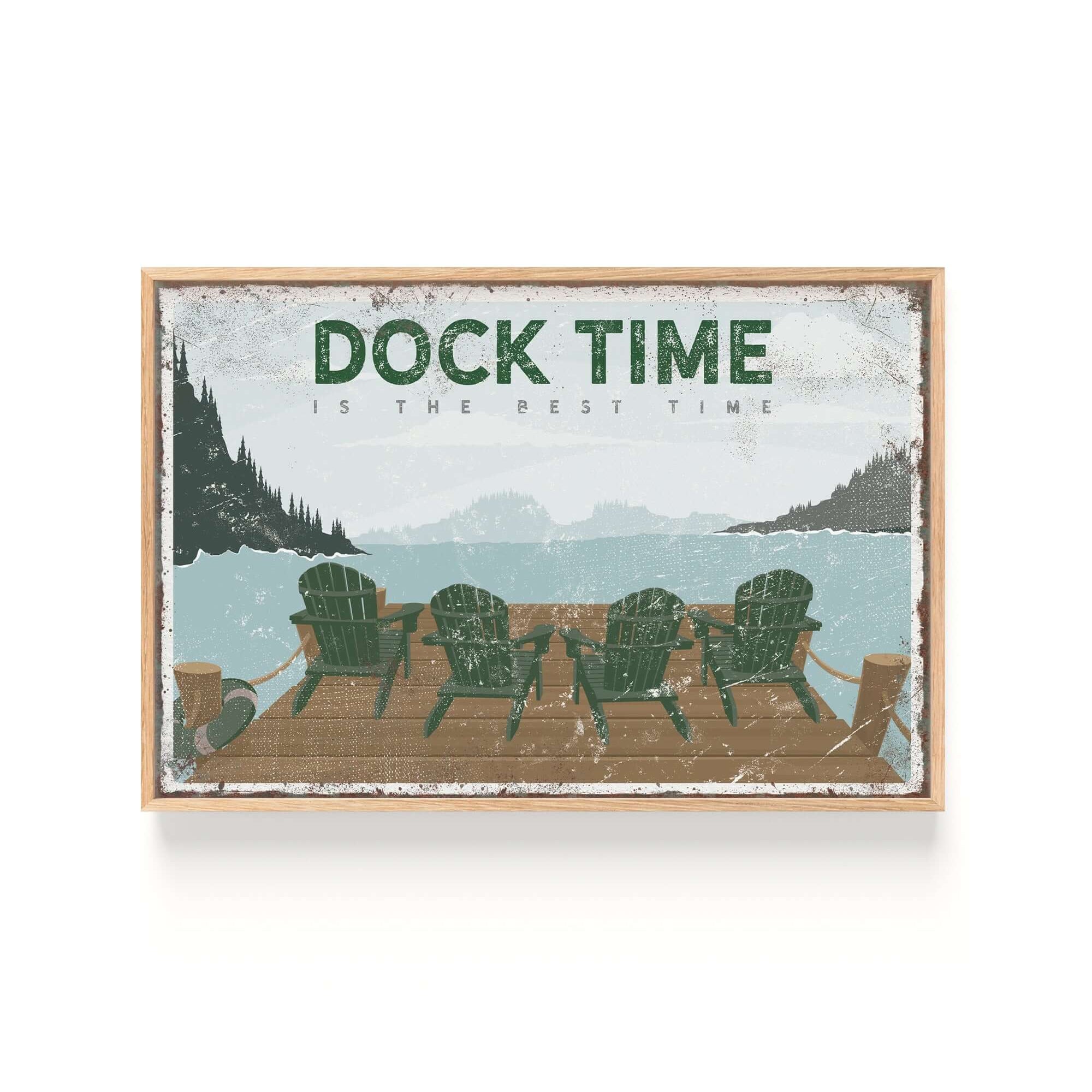 a picture of a group of chairs sitting on a dock