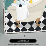 a bathroom scene with focus on the bathtub