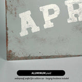 The image is an aluminum print that is waterproof and perfect for outdoor use, as well as hanging hardware.