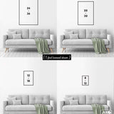 sizing picture for vintage lake decor signs