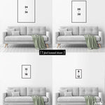 sizing picture for vintage lake decor signs