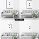 sizing picture for vintage lake decor signs