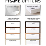 frame choice for vintage lake decor signs