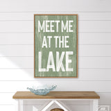 Meet Me at the Lake Sign, Seagrass