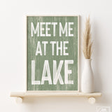 Meet Me at the Lake Sign, Seagrass