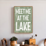 Meet Me at the Lake Sign, Seagrass