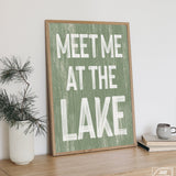 Meet Me at the Lake Sign, Seagrass