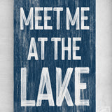 Meet Me at the Lake Sign, Nautical