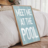 Meet Me at the Pool Sign, Tide