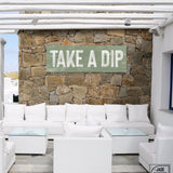 Take a Dip Sign, Seagrass